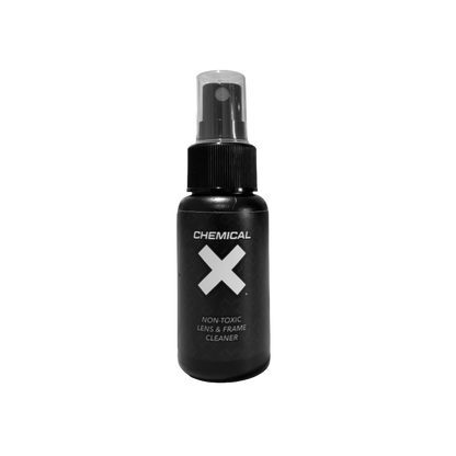 Chemical X sunglass lens and frame cleaner